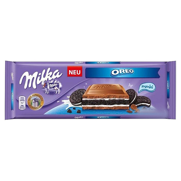 Milka шоколадная плитка молочный шоколад, печенье